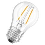 Osram Classic LED E27 Kugel Fadenlampe Klar 4W 470lm - 827  | Ersatz Für 40W