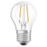 Ledvance Classic LED E27 Birne Fadenlampe Klar 4.8W 470lm - 827 | Dimmbar - Ersatz für 40W