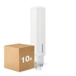 Mehrfachpackung 10x Philips CorePro PL-C LED 6.5W 770lm - 840  | Ersatz Für 18W