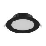 LED Deckenstrahler Eben Schwarz 21W 2400lm - 827-830-840 CCT | 213mm - Ausschnitt 195mm