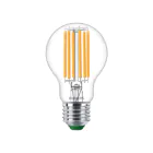 Philips MASTER LED Glühbirne Ultra Efficient E27 Birne Klar 5.2W 1095lm - 830 Warmweiß | Ersatz für 75W