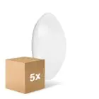 Lot 5x Ledvance Surface Circulaire 400 Blanc 24W 1920lm - 840  | IP44
