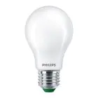 Philips MASTER LED Ampoule Ultra Efficient E27 Poire Dépolie 4W 840lm - 830 Blanc Chaud | Équivalent 60W