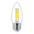 Philips MASTER LED E27 Bougie Filament Claire 3.4W 470lm - 922-927 Dim To Warm | Meilleur Rendu De Couleur - Dimmable - Remplacement 40W